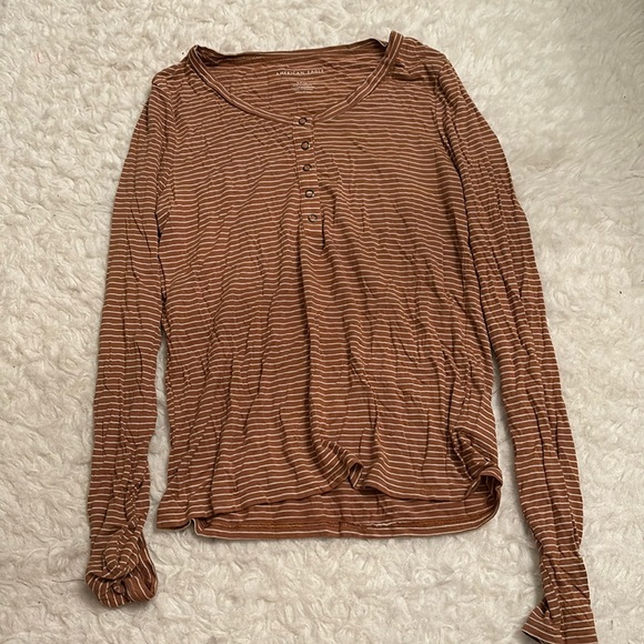 American Eagle striped long sleeve - Picture 1 of 3
